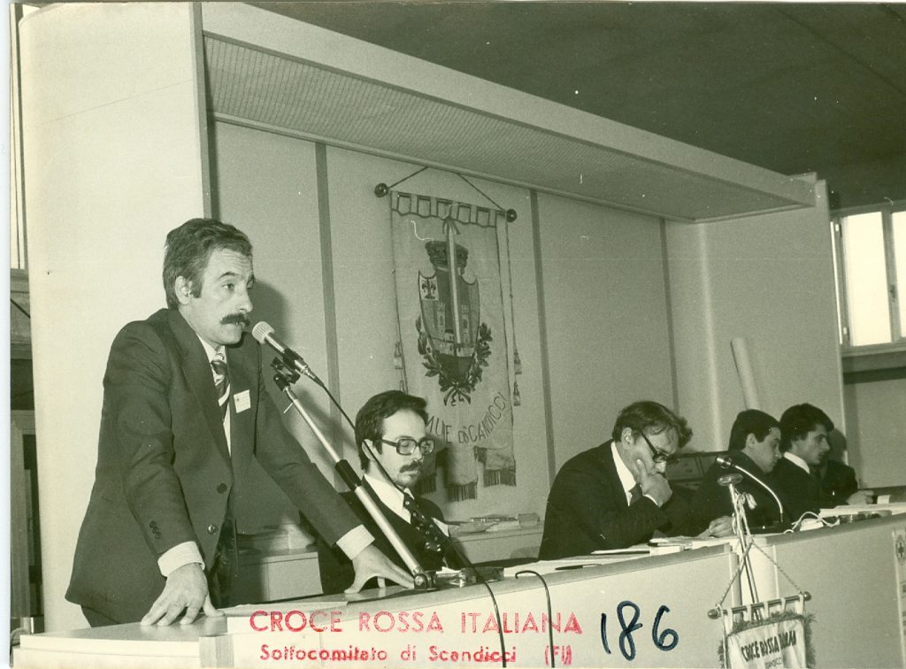 I Delegati del Gruppo Vds di Scandicci al tavolo di Presidenza